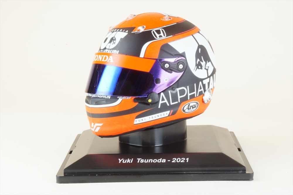 スパークモデル Yuki Tsunoda - AlphaTauri - 2021 （1/5スケール F1