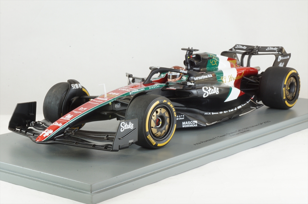 スパークモデル Alfa Romeo F1 Team Stake C43 No.77 ORLEN 10th