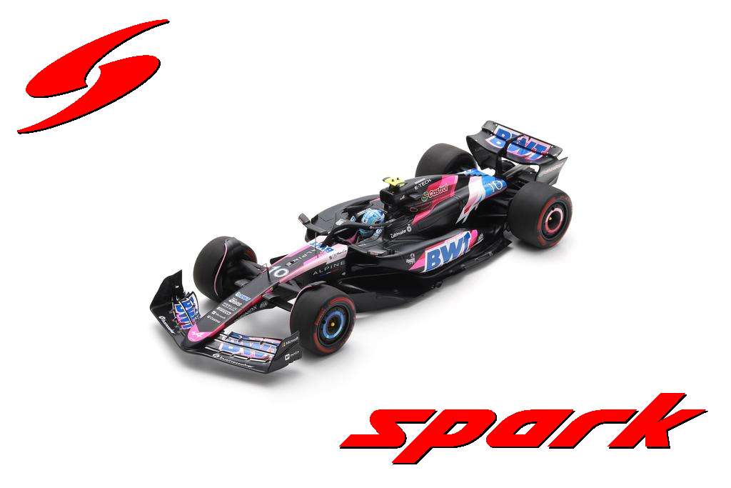 スパークモデル BWT Alpine F1 Team A524 No.10 TBC 2024 Pierre Gasly