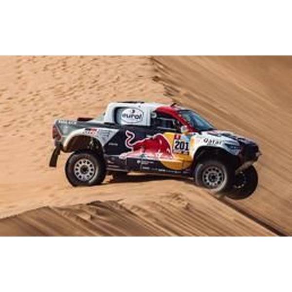 S5870 スパーク 1/43 トヨタ TOYOTA HILUX #201 Winner Dakar 2022 Al-Attiyah - Mathieu Baumel おもちゃのミニカーの商品画像