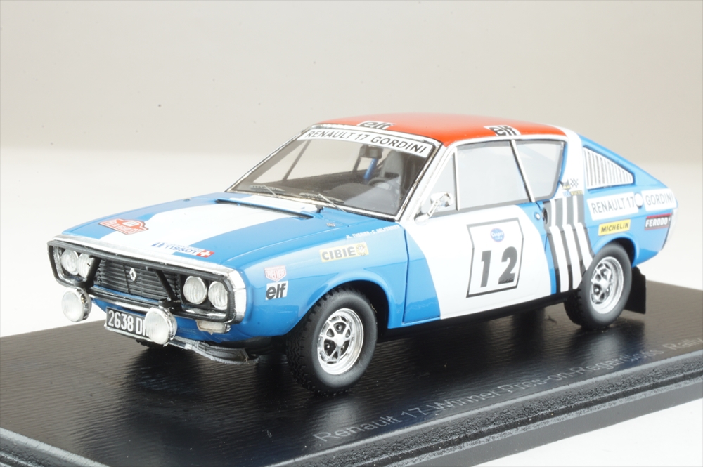 Renault 17 Gordini - Rallye Press on Regardless - 1974 - 12 J-L. Th