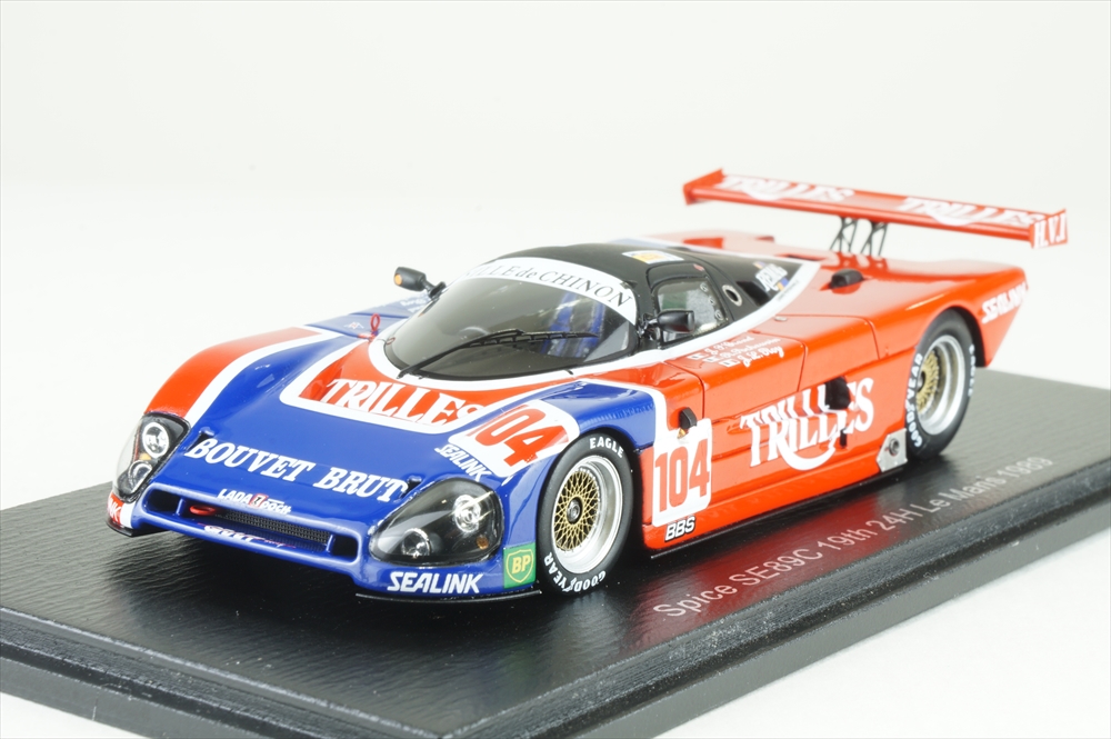 Spark S6803 1/43 SPICE SE89C NO.104 19TH 24H LE MANS 1989 Model Car | UK