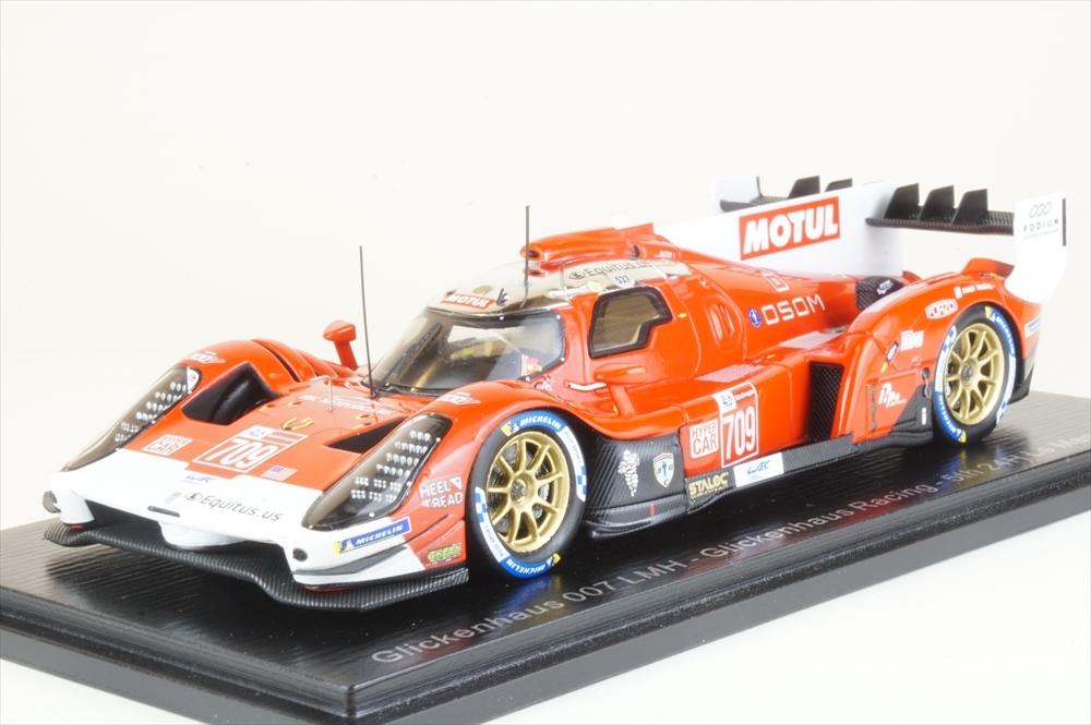ミニカー Glickenhaus 007 LMH No.709 Le Mans 2021 スパークモデル Glickenhaus 007 LMH No.709 Glickenhaus Racing 5th