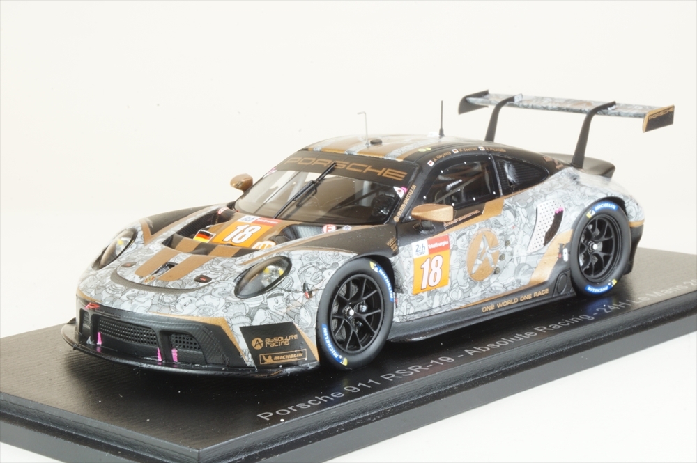 スパークモデル Porsche 911 RSR-19 No.18 Absolute Racing 24H Le