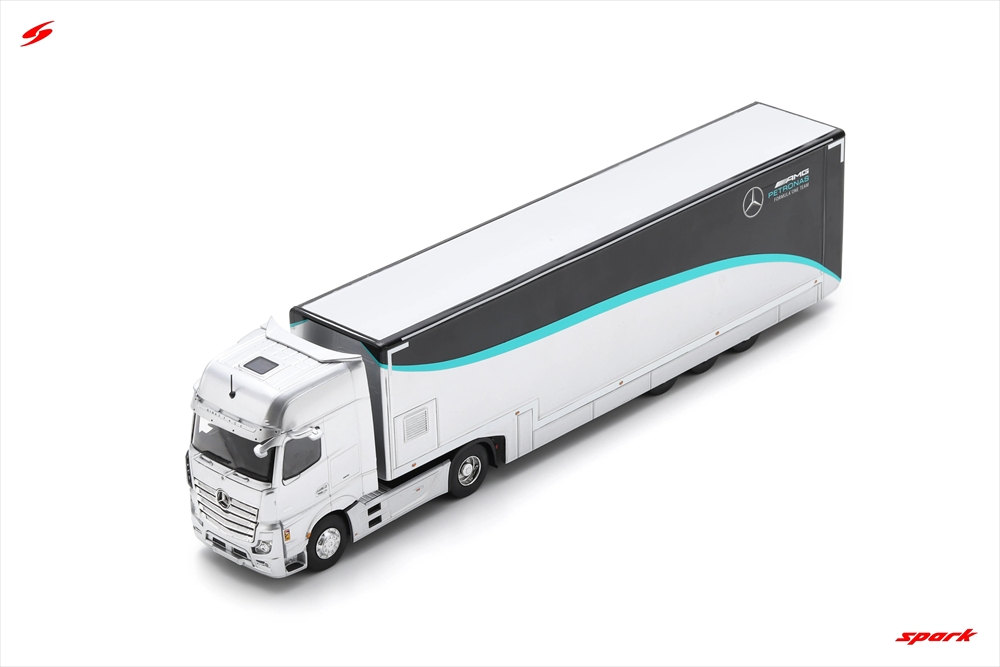 スパークモデル Mercedes Actros - Mercedes F1 Team - 2023 （1/43