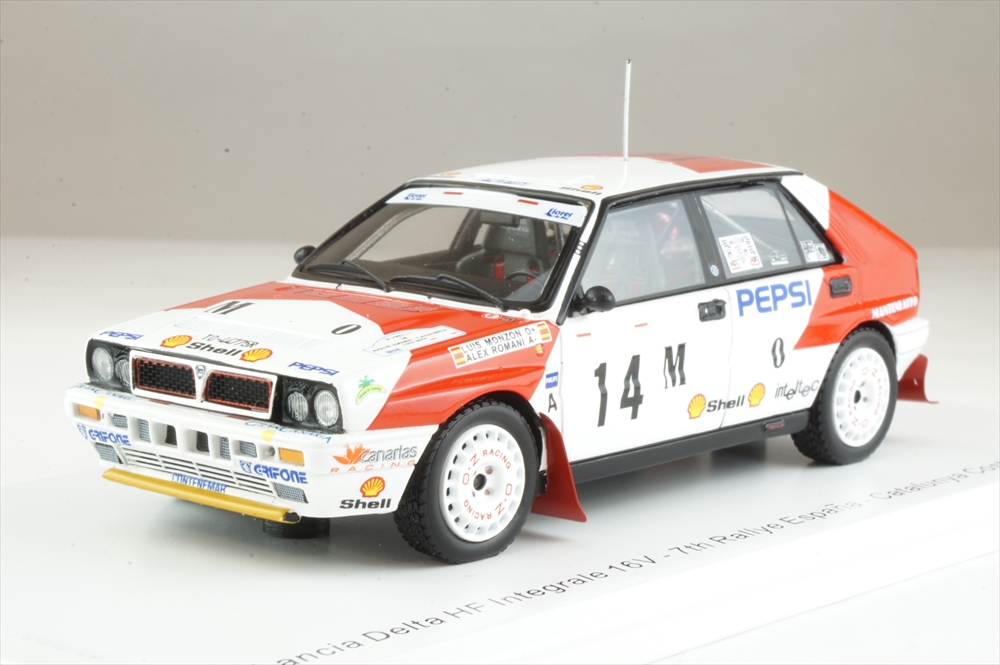 スパークモデル Lancia Delta HF Integrale 16V No.14 7th Rallye Espana - Catalunya Costa Brava 1991 L.Monzon A.Romani （1/43スケール ラリーカー S9012） おもちゃのミニカーの商品画像