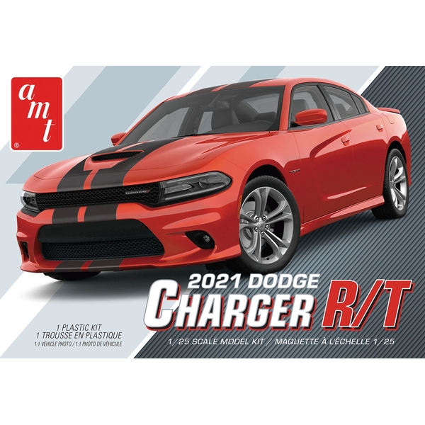 絶版 amt 1/25 ダッジ・チャージャー w/ダーティーダニーアートデカール 1/25 2021 ダッジ チャージャー R/T プラモデル [AMT] 自動車の模型