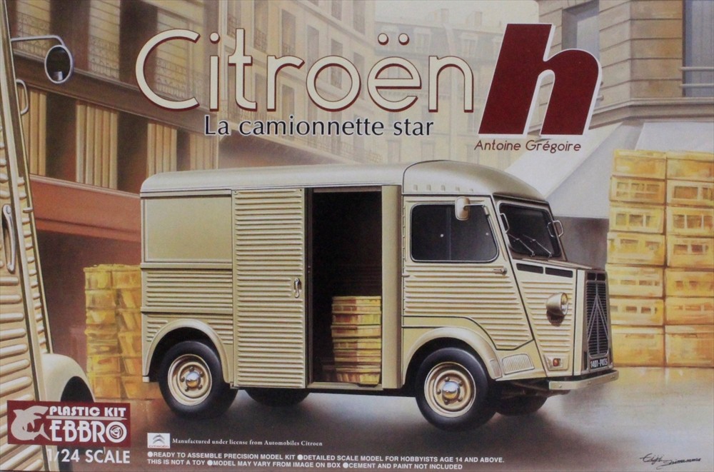 エブロ Citroen H van（1/24スケール 25007） 自動車の模型、プラモデルの商品画像