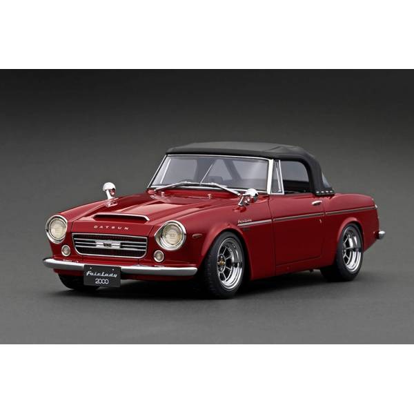 ignition model DATSUN Fairlady 2000 （SR311） WineRed （1/18