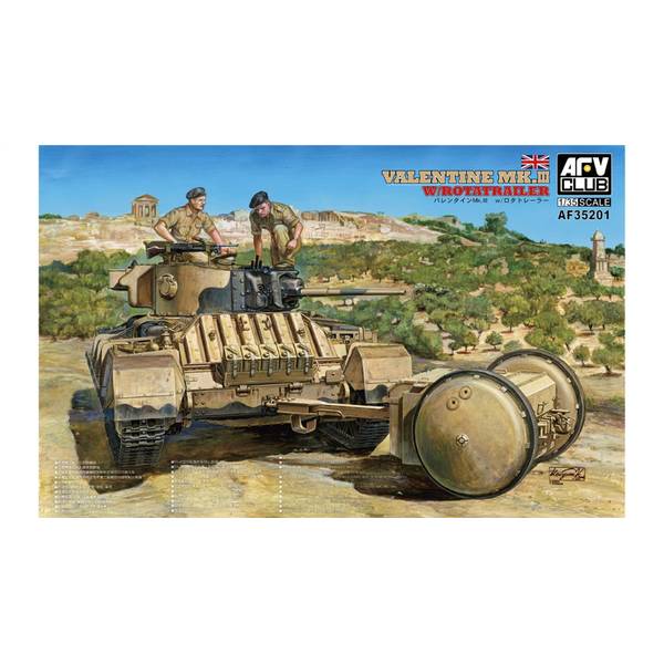 バレンタイン Mk.III w/ロタ トレーラー （1/35スケール FV35201）の商品画像