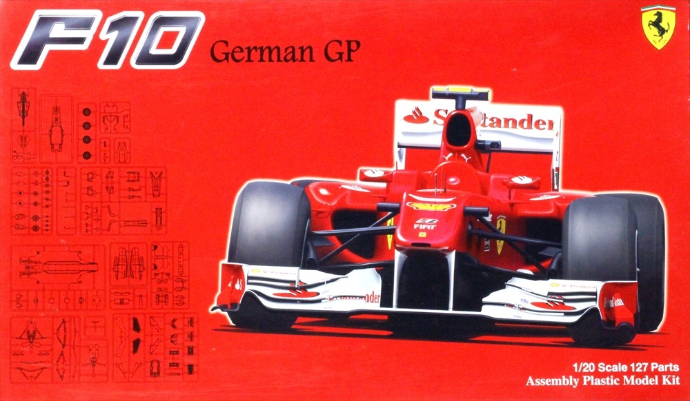 未組立1/20 フジミ フェラーリ F10 (JAPAN GP)プラモデル プラモデル フジミ 1/20 GP41 フェラーリ F10 ドイツグランプリ｜Yahoo
