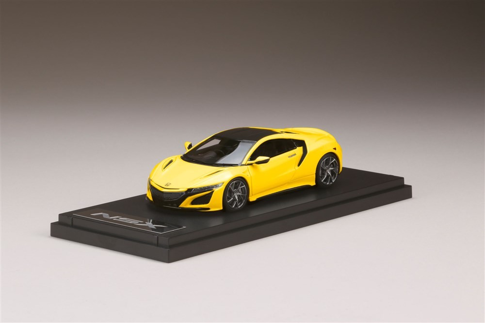 ポストホビー Honda NSX （NC1） 2020 イエローパール （1/43スケール