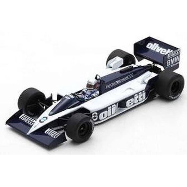 スパークモデル Brabham BT55 No.8 Monaco GP 1986 Elio de Angelis
