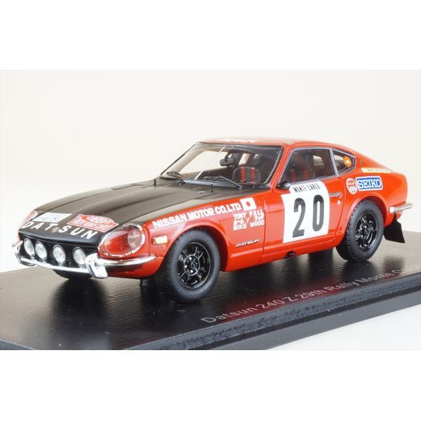 スパークモデル Datsun 240Z No.20 29th Rally Monte Carlo 1972 Tony Fall Mike ...