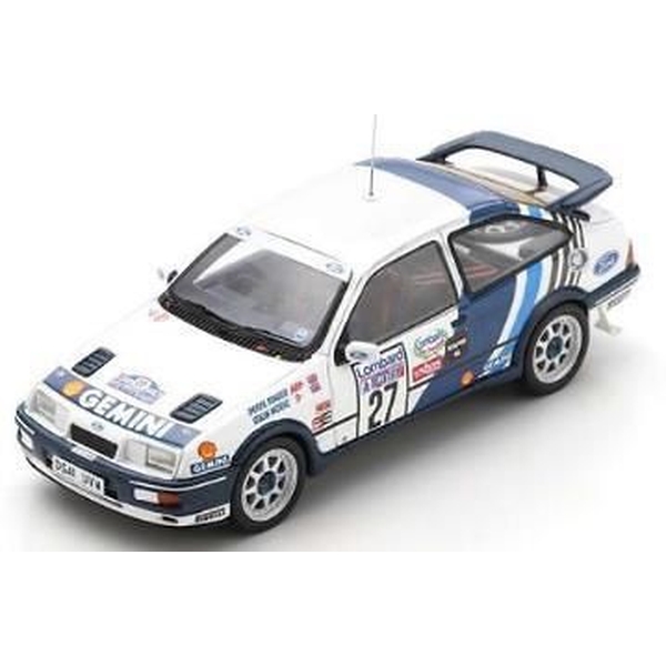 Trofeu Spark 1/43 Ford Sierra XR 4x4 - McRae/Ringer Suède 1989 - Modèle De Collection En Résine