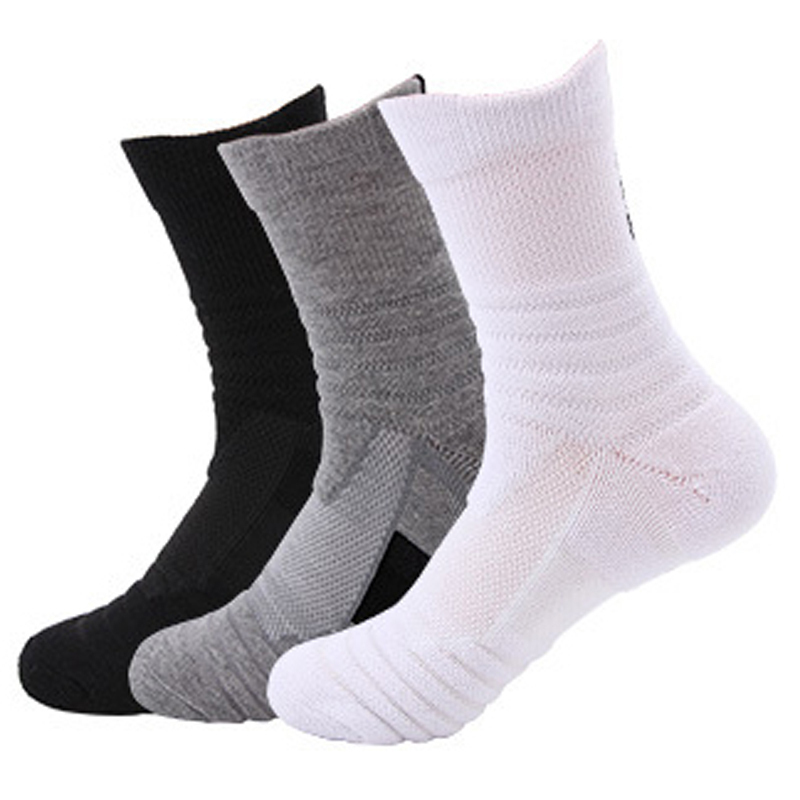  Golf socks socks 3 pairs set sport middle height thick men's 