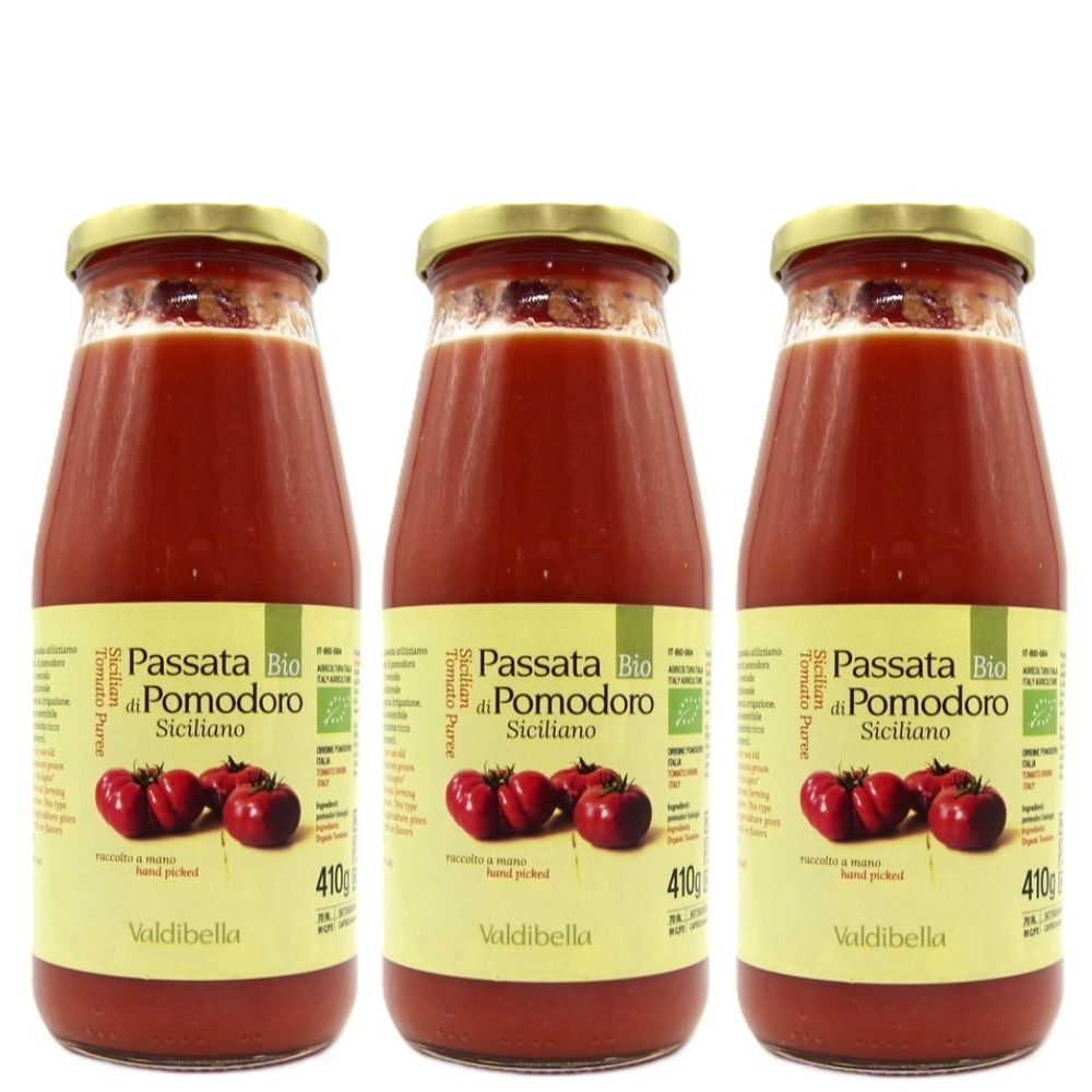 [pasa-ta*ti*pomo d'Oro ] томатное пюре 410g ×3 шт Италия производство томатный соус Valdibella бесплатная доставка 