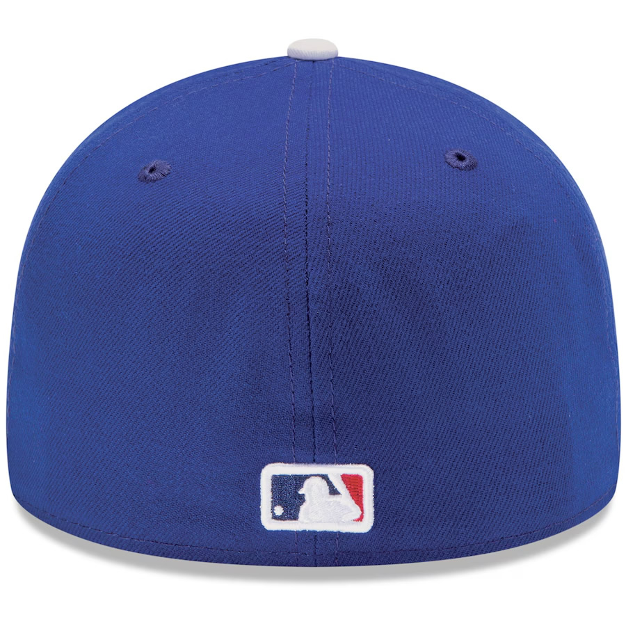[ regular goods ] Los Angeles doja-s New Era authentic cap Field Low Profile 59FIFTY Fitted Hat Royal large . sho flat MLB official 