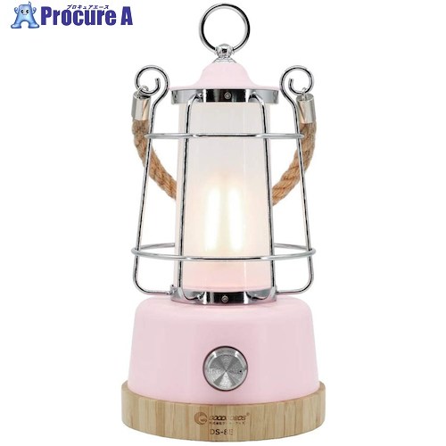 GOODGOODS LEDキャンプランタン DS-8E-SPK （桜ピンク） ×1個 LEDランタンの商品画像
