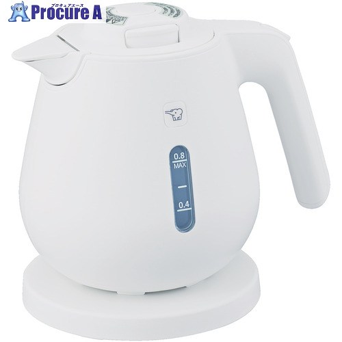 電気ケトル 0.8L CK-DC08-WA （ホワイト）の商品画像
