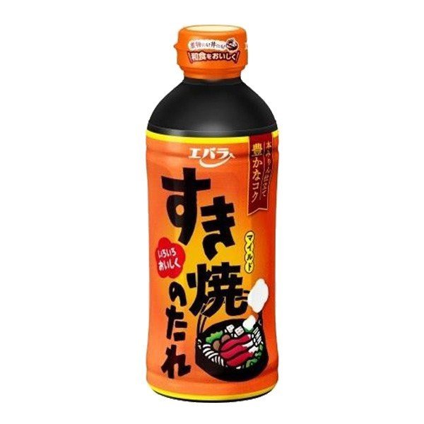 エバラ食品 すき焼のたれ マイルド 500ml×1本の商品画像