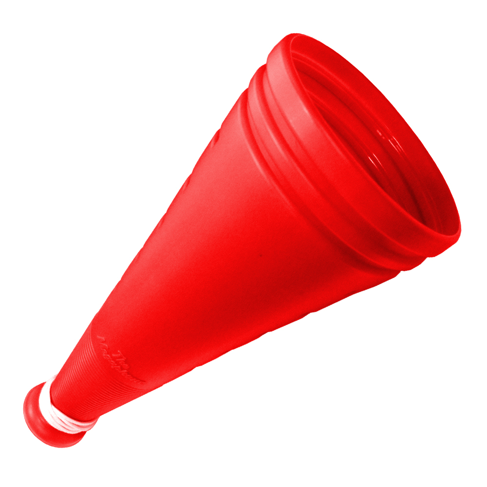  promo The * megaphone red 32.5cm made in Japan high school baseball Koshien associated goods megaphone physical training festival motion . soccer Inter high plastic megaphone plastic 