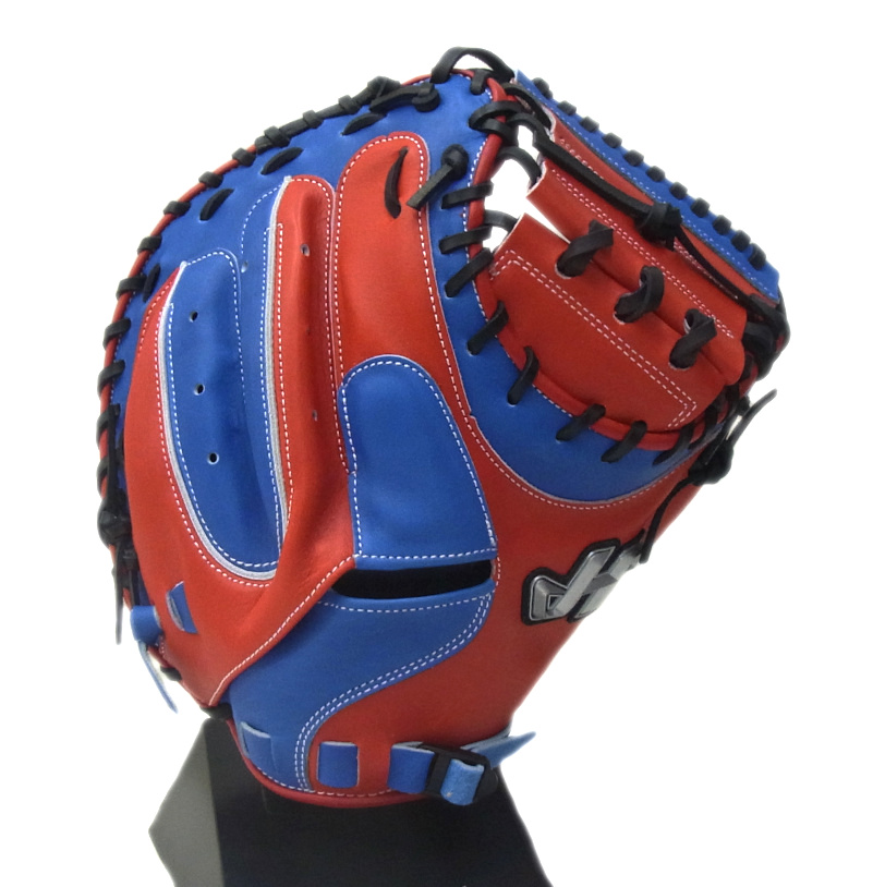 ハタケヤマ 伏見寅威モデル 捕手 右投 （レッド/ブルー） PRO-M23の商品画像