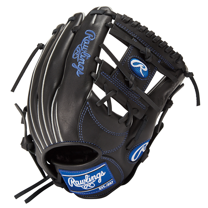 Rawlings ジュニア HYPER TECH R9 SERIES オールラウンド 右投 （ブラック） GJ4FR9N6L B HYPER ...