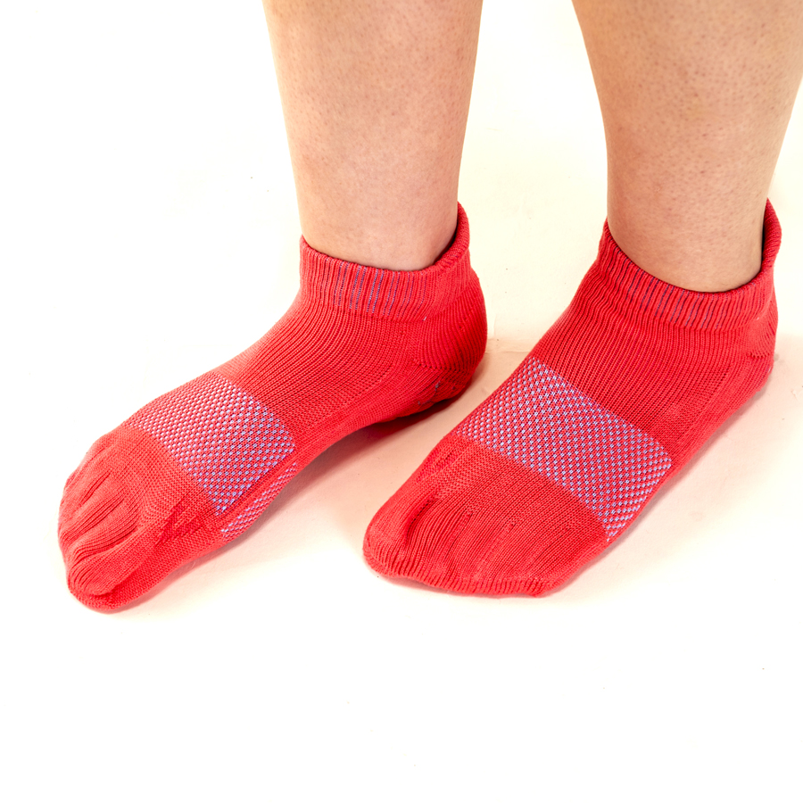  care sok 25cm~28cm 5 fingers socks hallux valgus prevention .. work pair 