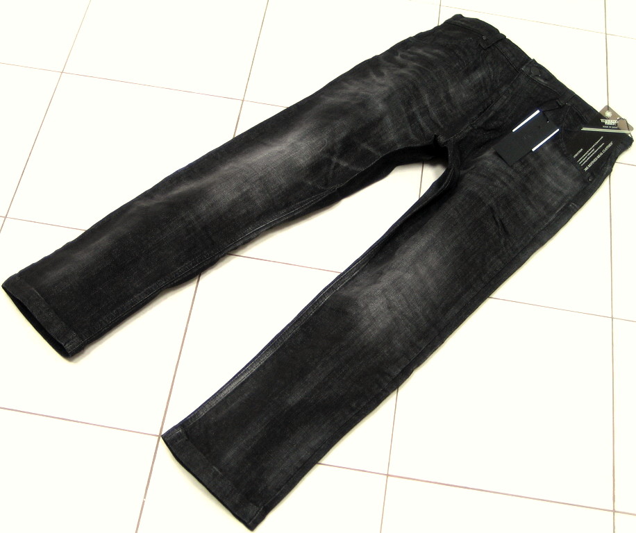  Tornado Mart брюки L укороченные брюки пятно осветлитель rigid конический Denim чёрный 017