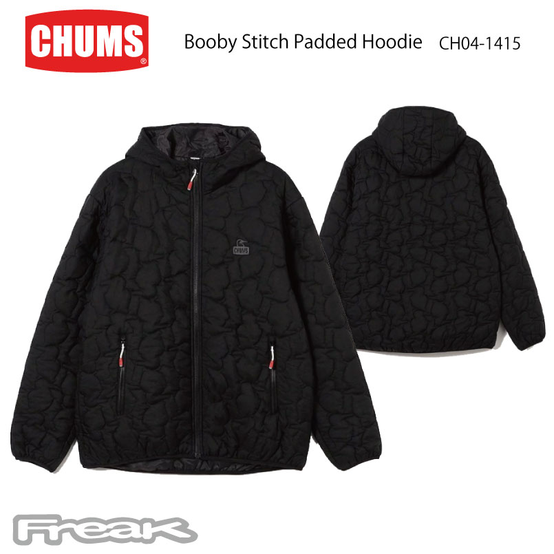  Chums мужской жакет стеганое полотно CHUMSb- Be стежок pa dead f-tiBooby Stitch Padded Hoodie ch04-1415