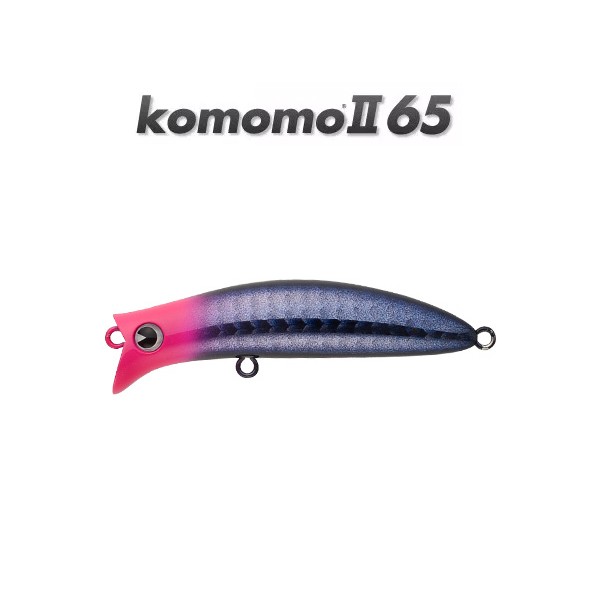 ima(釣り) komomo II 65 #KM265-111 ピンクヘッドブラック komomo ハードルアー　ミノー、プラグの商品画像