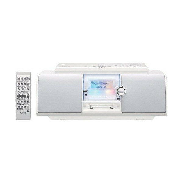 JVCケンウッド CD-MDポータブルシステム RC-L1MD-W ホワイト JVC CD