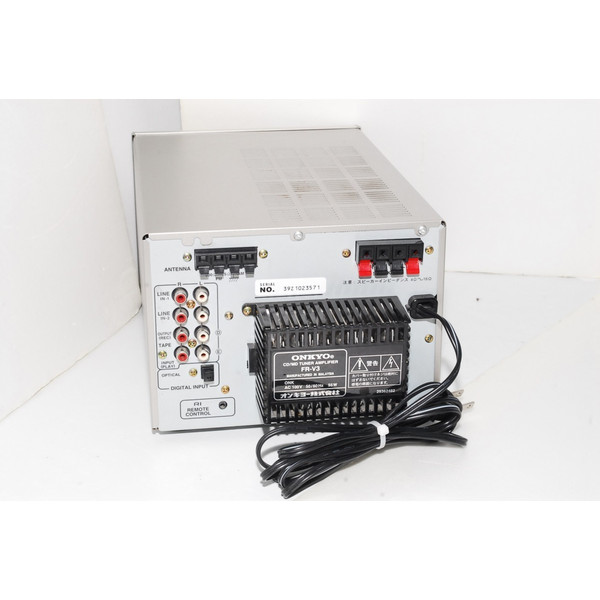 MD/CD tuner ONKYO FR-V3 center unit amplifier player [ disassembly maintenance goods ][ used ]