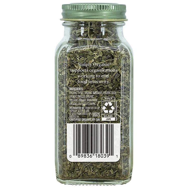 sin шкив органический L b*do* Pro Vence 28g (1oz) Simply Organic Herbes de Provence специя приправа трава 8 вид иметь машина 