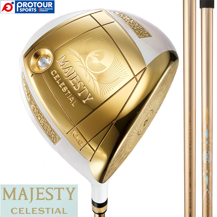 MAJESTY CELESTIAL DRIVER / Majesty selection stay aru Driver height repulsion 2023 year of model MAJESTY CELESTIAL LV931 carbon shaft head cover attaching 