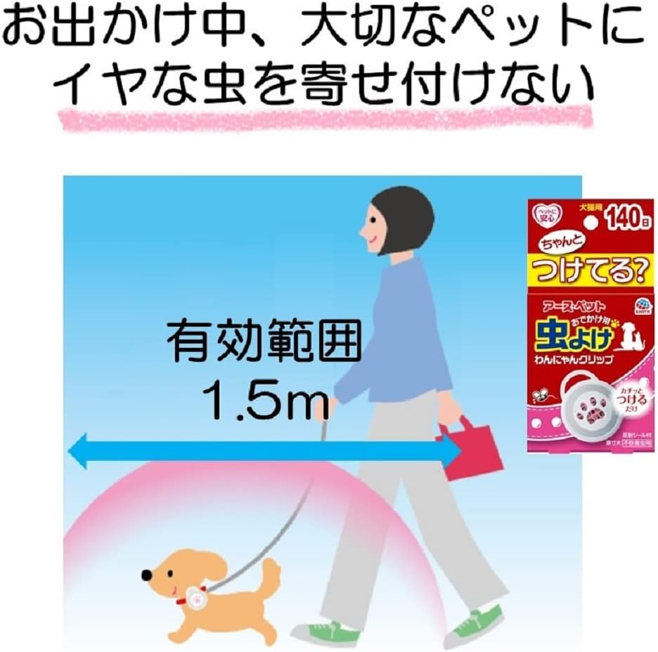  insecticide ..... clip dog cat for Mini size 140 day for earth * pet including carriage 