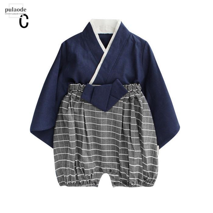  baby hakama hakama детский комбинезон раздельный девочка мужчина весна лето осень-зима 100 день праздника . хлопок фотосъемка детский комбинезон первый .. детская одежда 70 80 90