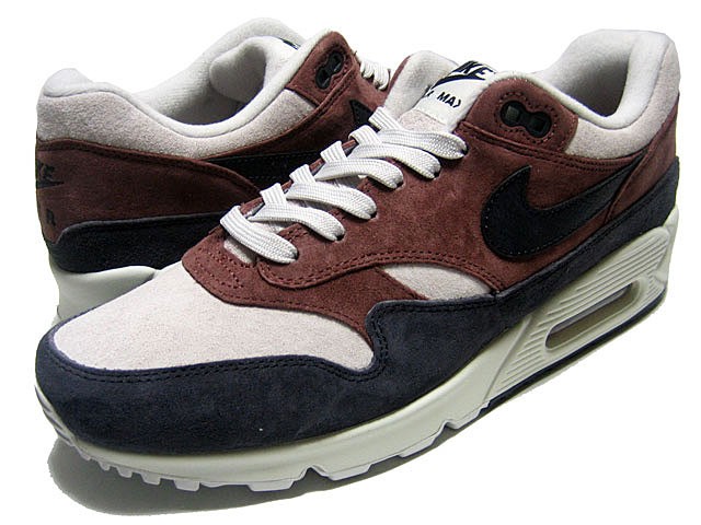 NIKE WMNS AIR MAX 90/1 "RED SEPIA" AQ1273-200 （レッドセピア/オイルグレー/バストグレー） [レディース] エア マックス レディーススニーカーの商品画像