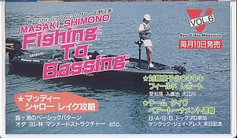 <VHS видео >MASAKI SHIMONO Fishing To Bassing ( включая доставку )