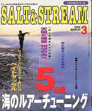SALT&amp;STREAM( соль & Stream ) 2002 год 3 месяц номер < бесплатная доставка >