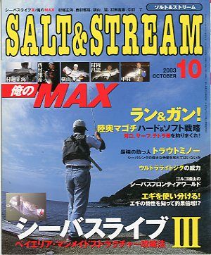 SALT&amp;STREAM( соль & Stream ) 2003 год 10 месяц номер < бесплатная доставка >