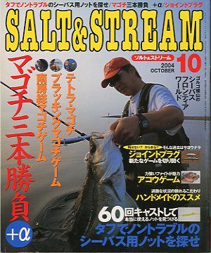 SALT&amp;STREAM( соль & Stream ) 2004 год 10 месяц номер < бесплатная доставка >