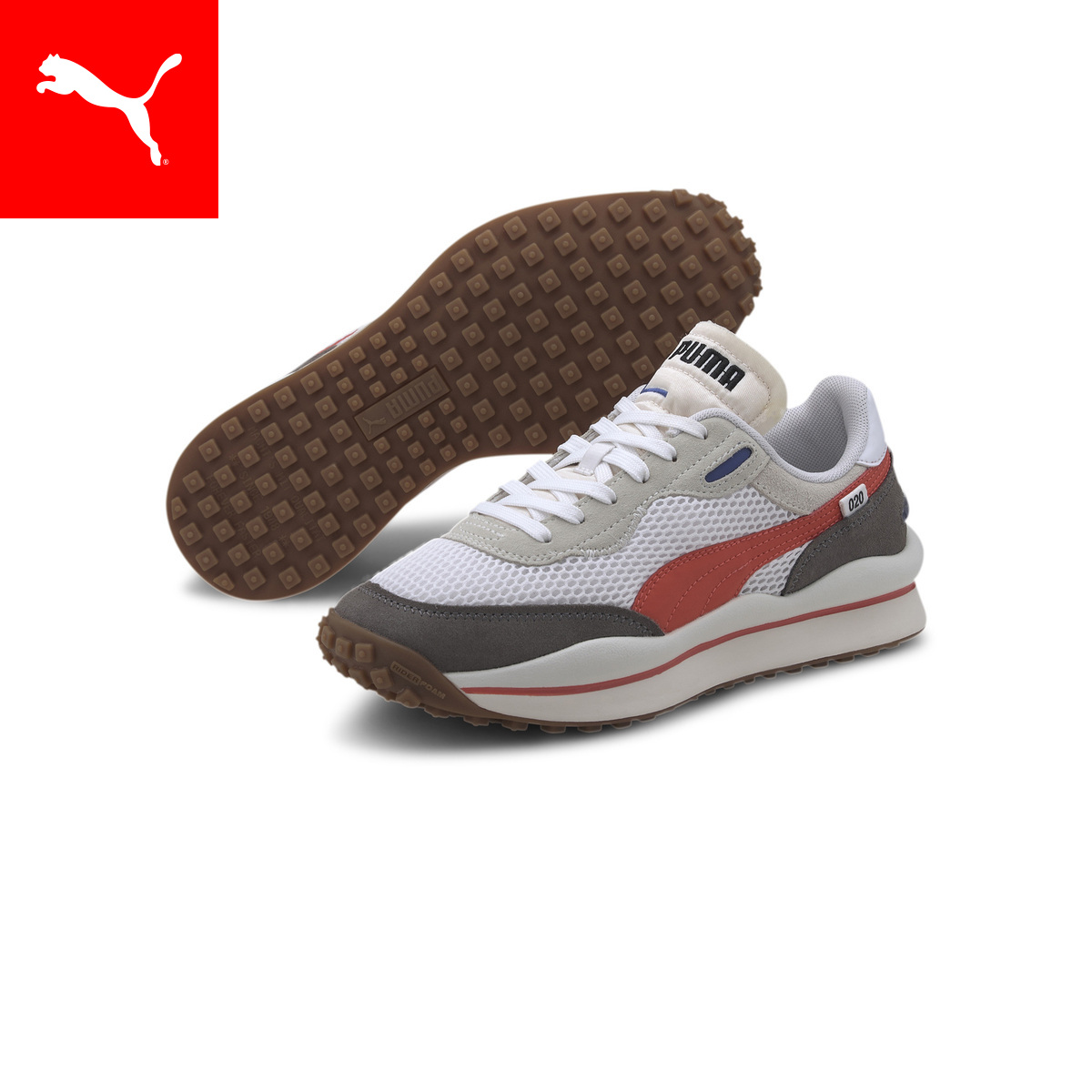 Puma スタイル ライダー ストリームオン 04 プーマホワイト ベイポラスグレー オレンジ メンズスニーカー 最安値 価格比較 Yahoo ショッピング 口コミ 評判からも探せる