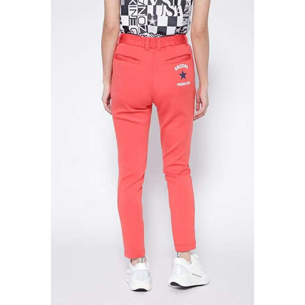  lady's pin apparel Golf wear long pants 622-3131110 recycle s cue ba tapered pants bottoms 2023 year spring summer model 