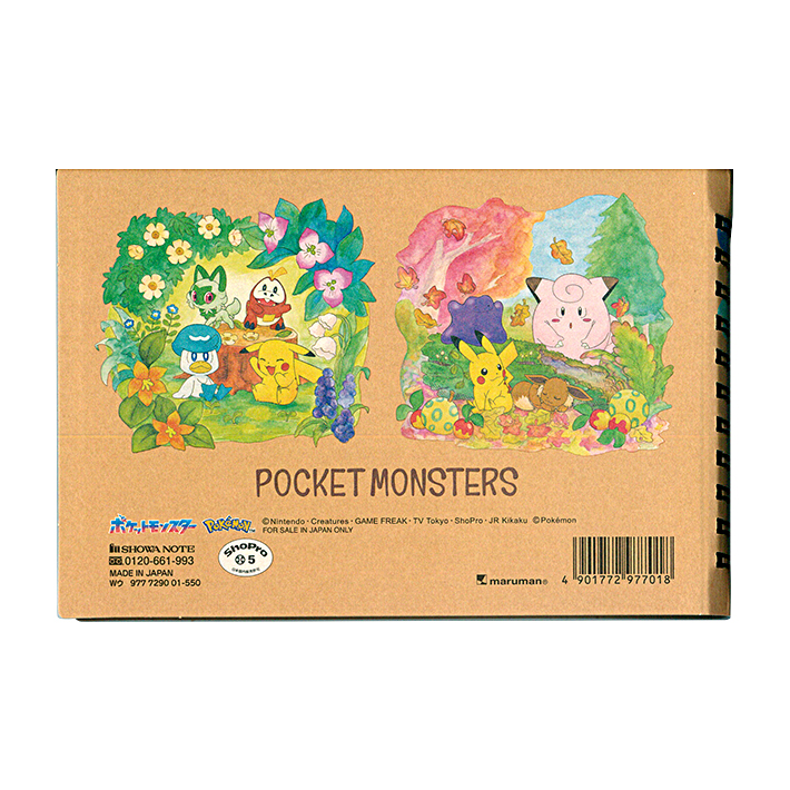  Pokemon скетч книжка карман размер A рисунок 977729001 [M рейс 1/3]