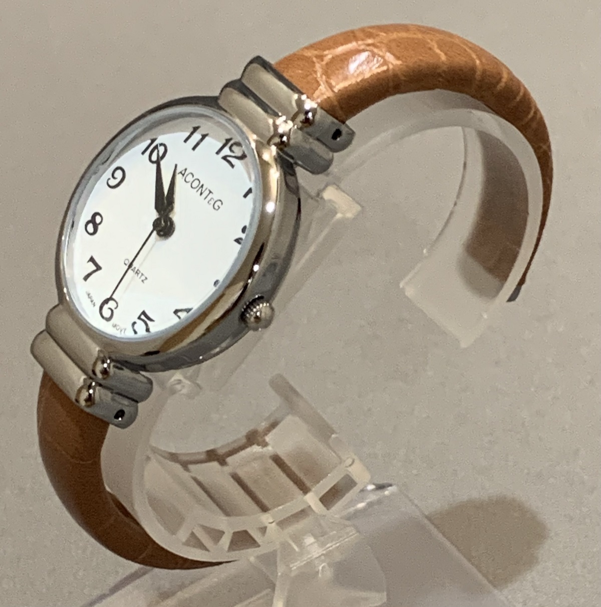  наручные часы женский мода часы браслет часы браслет сделано в Японии Movement Brown черный зеленый wani кожа style 