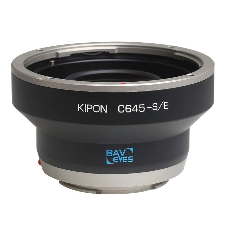 KIPONkiponBaveyes C645-S/E 0.7x mount adaptor correspondence lens :CONTAX645 mount lens - correspondence body 