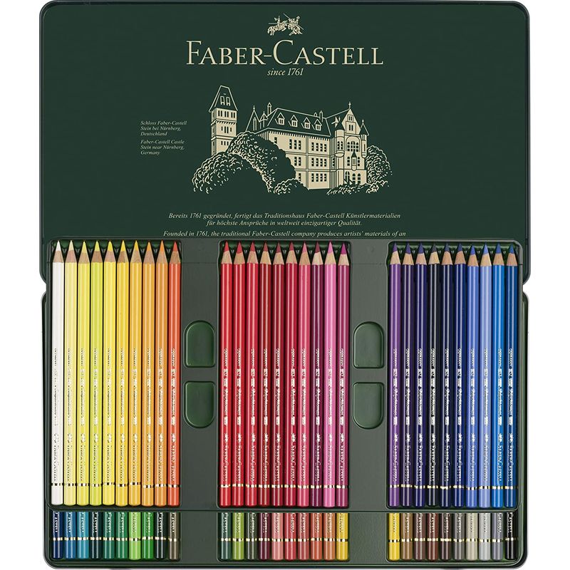  Faber-Castell poly- black Moss color pencil 60 color can go in 110060 Japan regular goods 