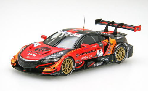 エブロ ARTA NSX CONCEPT-GT SUPER GT500 1/18 1/18 ARTA NSX CONCEPT-GT SUPER GT500 2015 Rd.1 Okayama No.8